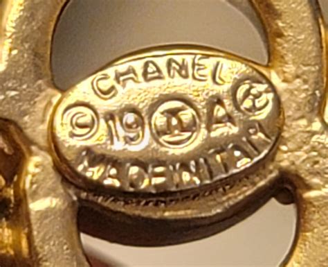 chanel fake jewellery ebay|authentic chanel jewelry stamp.